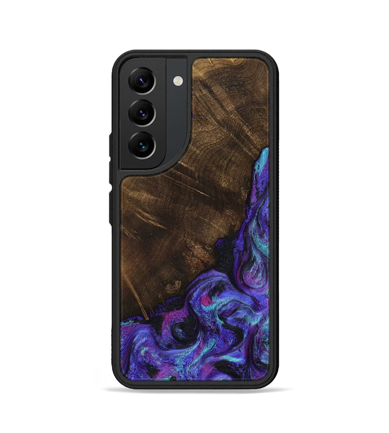 Galaxy S22 Wood Phone Case - Chris (Purple, 799631)