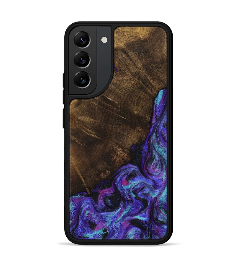 Galaxy S22 Plus Wood Phone Case - Chris (Purple, 799631)
