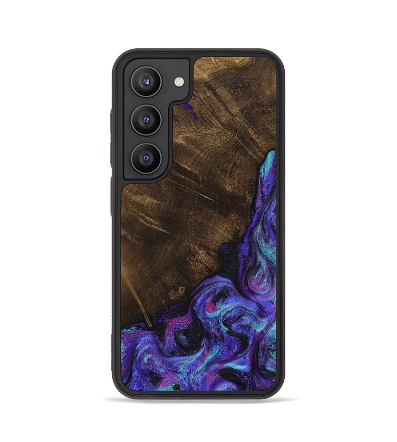 Galaxy S23 Wood Phone Case - Chris (Purple, 799631)