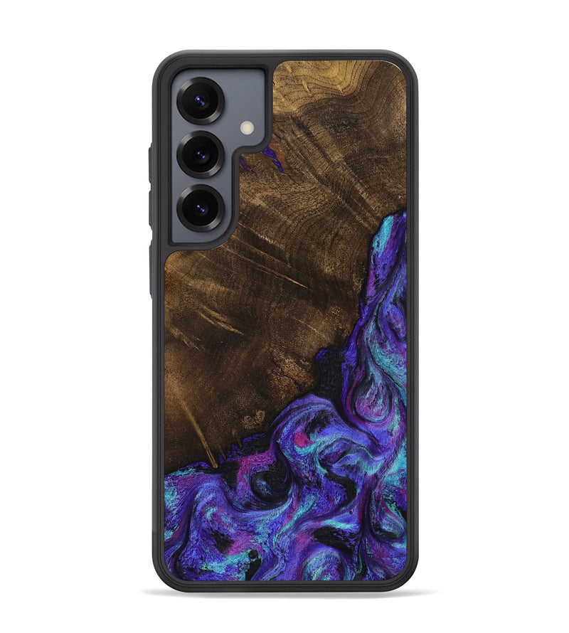 Galaxy S25 Plus Wood Phone Case - Chris (Purple, 799631)