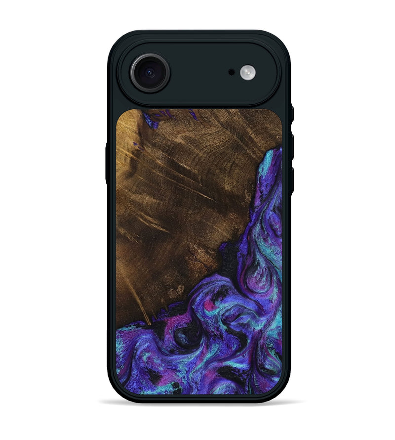 iPhone 17 Air Wood Phone Case - Chris (Purple, 799631)