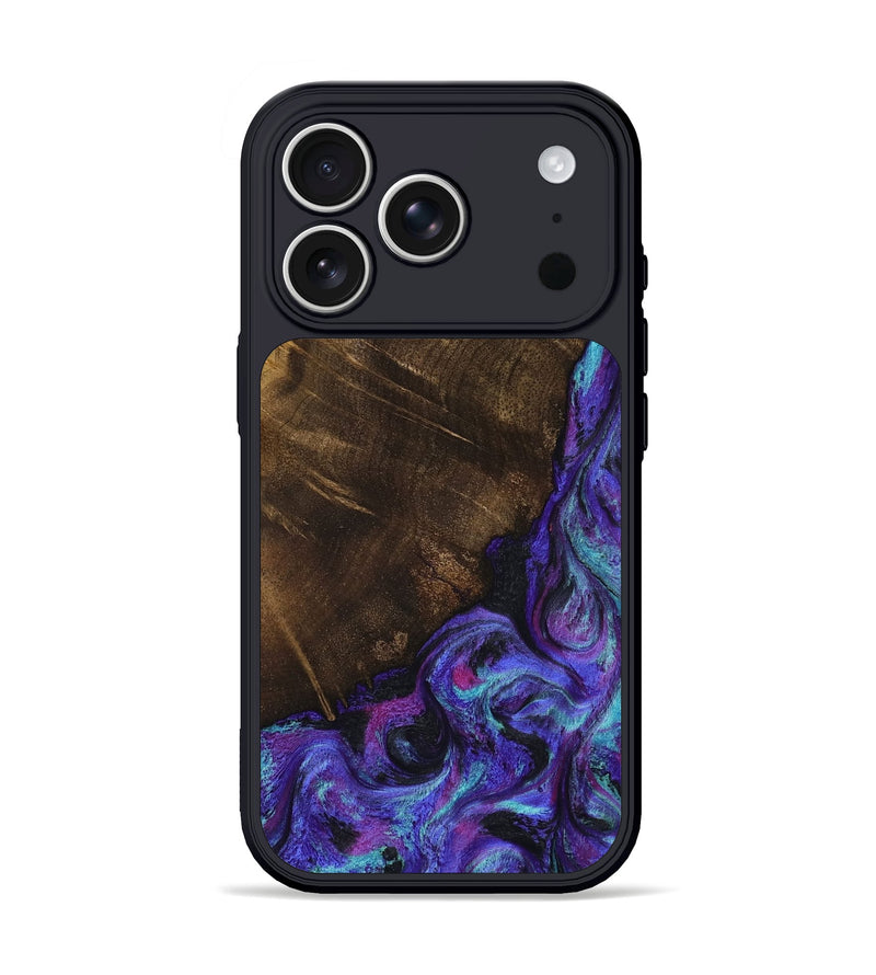 iPhone 17 Pro Wood Phone Case - Chris (Purple, 799631)