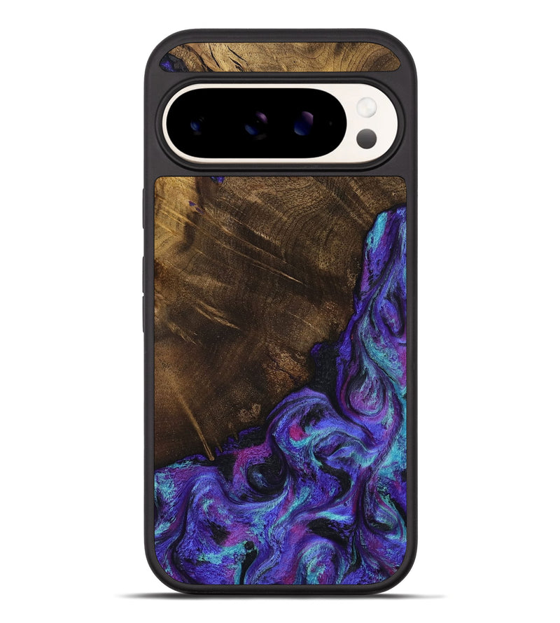 Pixel 10 Pro XL Wood Phone Case - Chris (Purple, 799631)