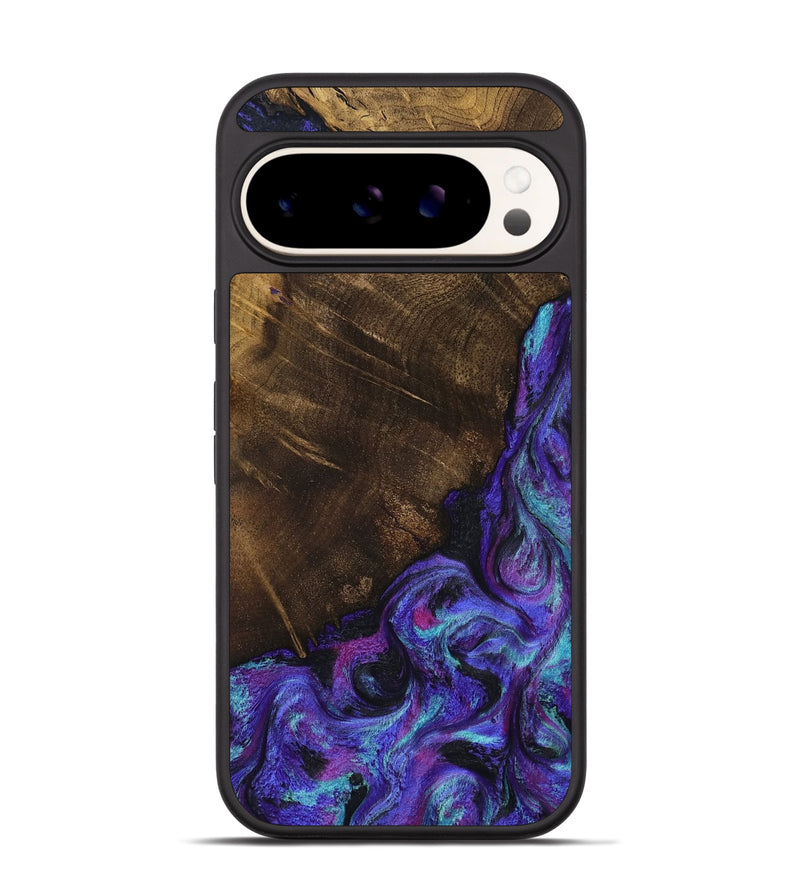 Pixel 9 Wood Phone Case - Chris (Purple, 799631)