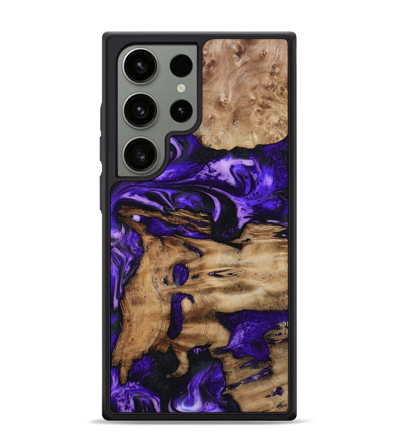 Galaxy S24 Ultra Wood Phone Case - Rogers (Purple, 799632)