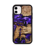 iPhone 11 Wood Phone Case - Rogers (Purple, 799632)