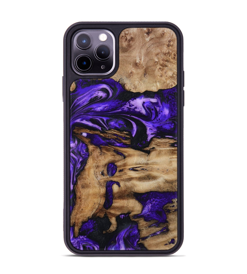 iPhone 11 Pro Max Wood Phone Case - Rogers (Purple, 799632)