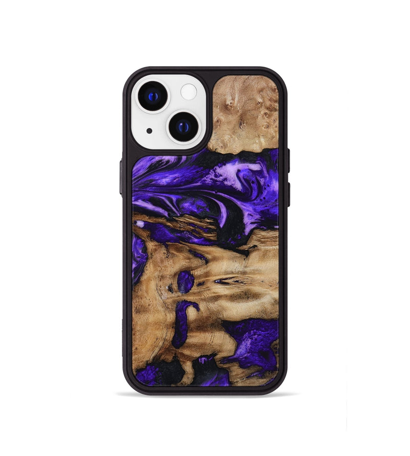 iPhone 13 mini Wood Phone Case - Rogers (Purple, 799632)