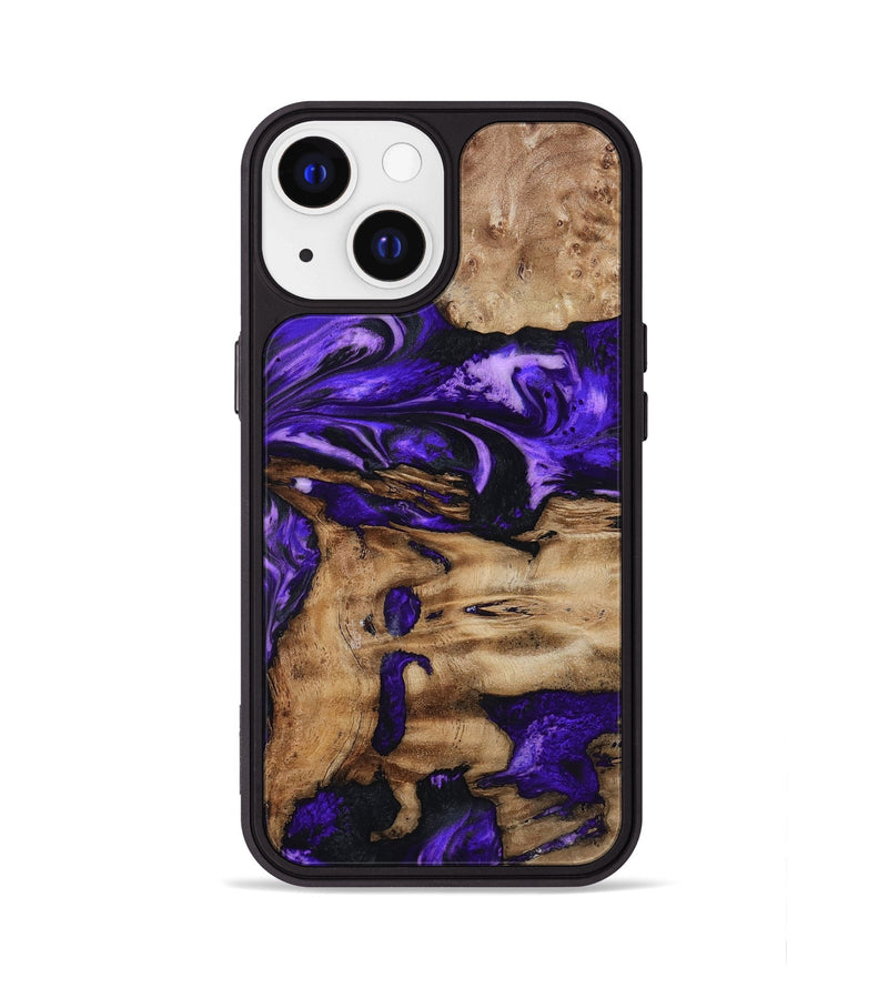 iPhone 13 Wood Phone Case - Rogers (Purple, 799632)