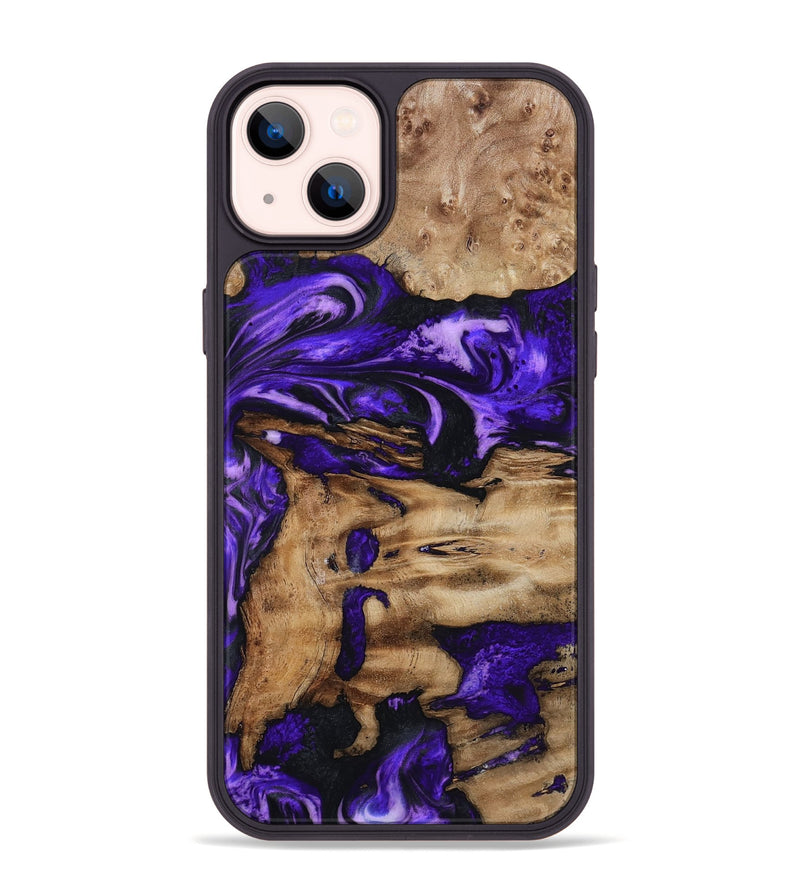 iPhone 14 Plus Wood Phone Case - Rogers (Purple, 799632)