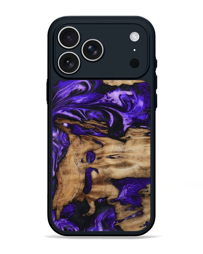 iPhone 17 Pro Max Wood Phone Case - Rogers (Purple, 799632)