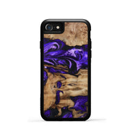 iPhone SE Wood Phone Case - Rogers (Purple, 799632)