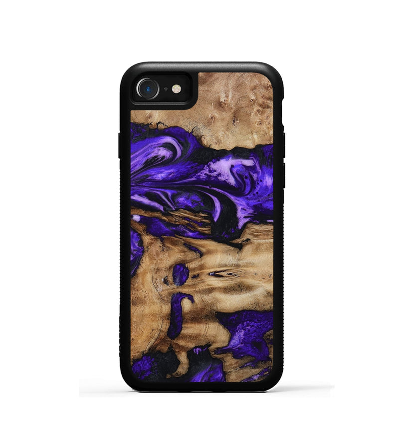 iPhone SE Wood Phone Case - Rogers (Purple, 799632)