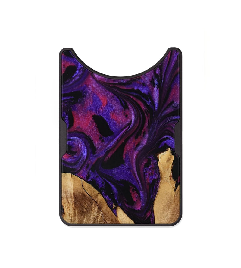 Alloy Wood Wallet - Earle (Purple, 799633)