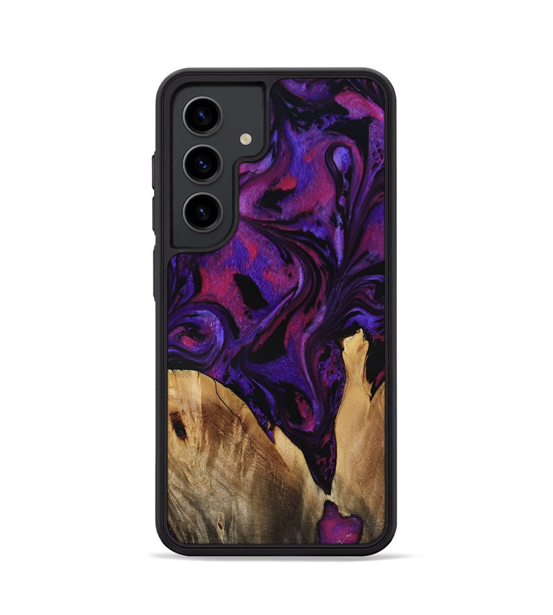 Galaxy S24 Wood Phone Case - Earle (Purple, 799633)
