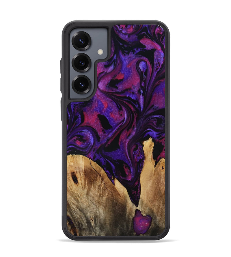 Galaxy S25 Plus Wood Phone Case - Earle (Purple, 799633)