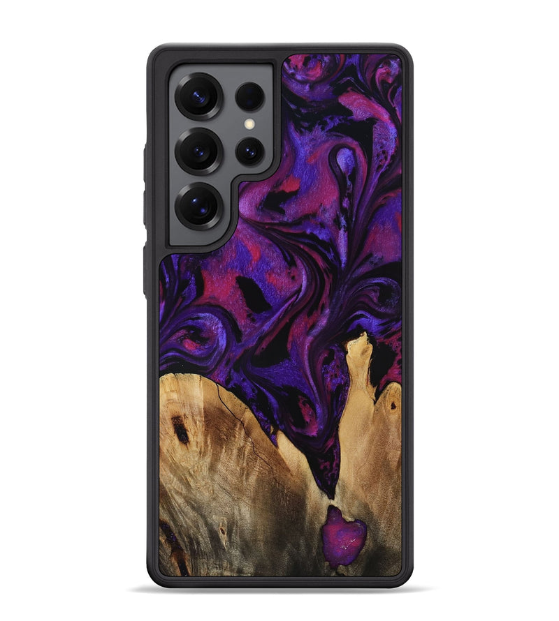 Galaxy S25 Ultra Wood Phone Case - Earle (Purple, 799633)