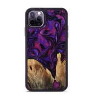 iPhone 11 Pro Max Wood Phone Case - Earle (Purple, 799633)