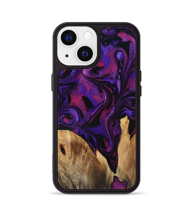 iPhone 13 Wood Phone Case - Earle (Purple, 799633)