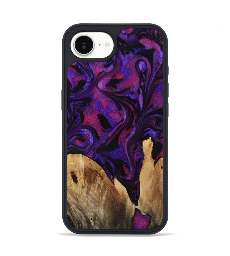 iPhone 16e Wood Phone Case - Earle (Purple, 799633)