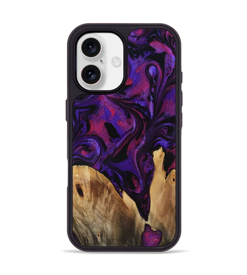 iPhone 17 Wood Phone Case - Earle (Purple, 799633)