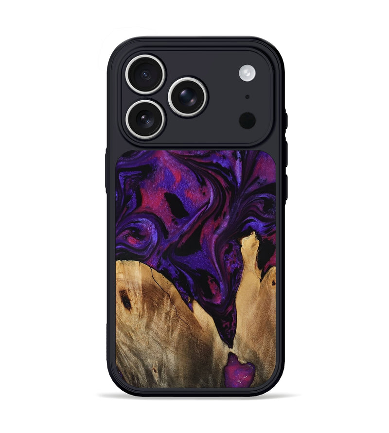 iPhone 17 Pro Wood Phone Case - Earle (Purple, 799633)