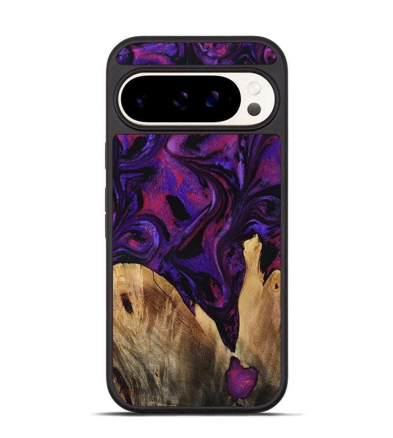 Pixel 9 Pro Wood Phone Case - Earle (Purple, 799633)