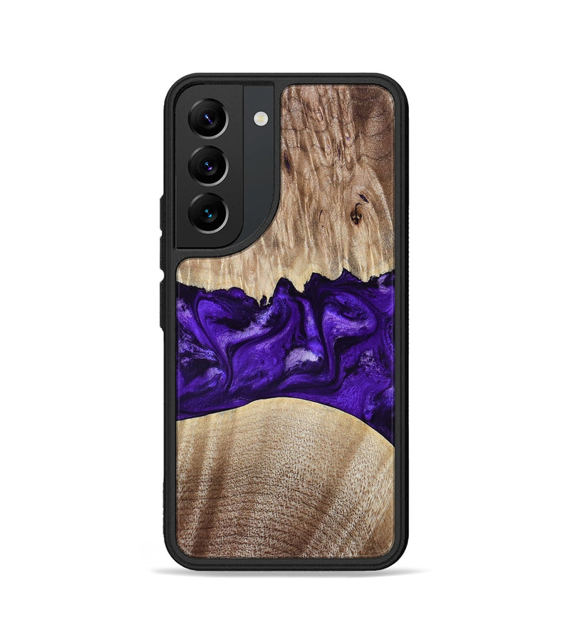 Galaxy S22 Wood Phone Case - Kameron (Purple, 799634)