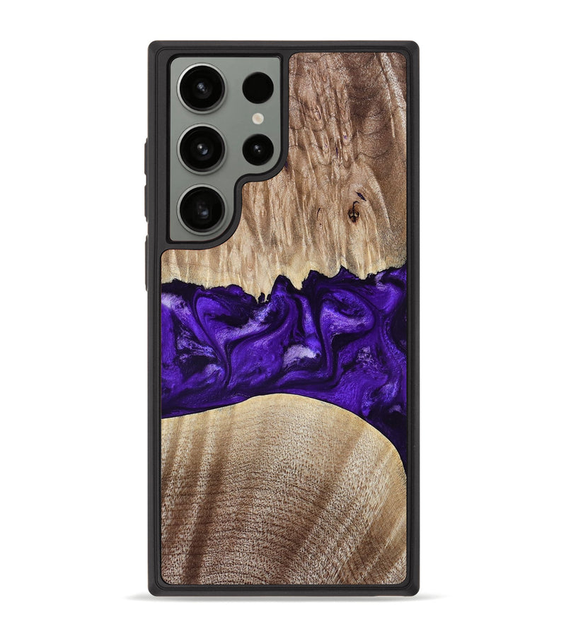 Galaxy S23 Ultra Wood Phone Case - Kameron (Purple, 799634)