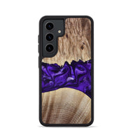 Galaxy S24 Wood Phone Case - Kameron (Purple, 799634)