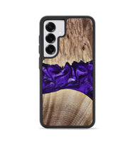 Galaxy S25 Wood Phone Case - Kameron (Purple, 799634)