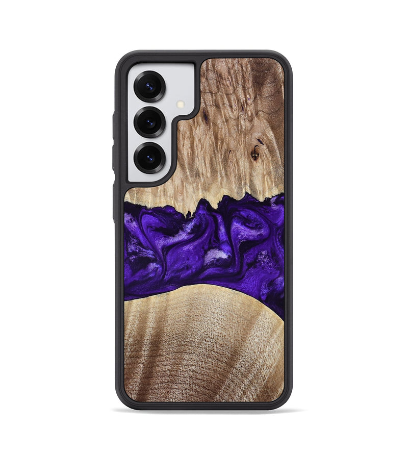 Galaxy S25 Wood Phone Case - Kameron (Purple, 799634)