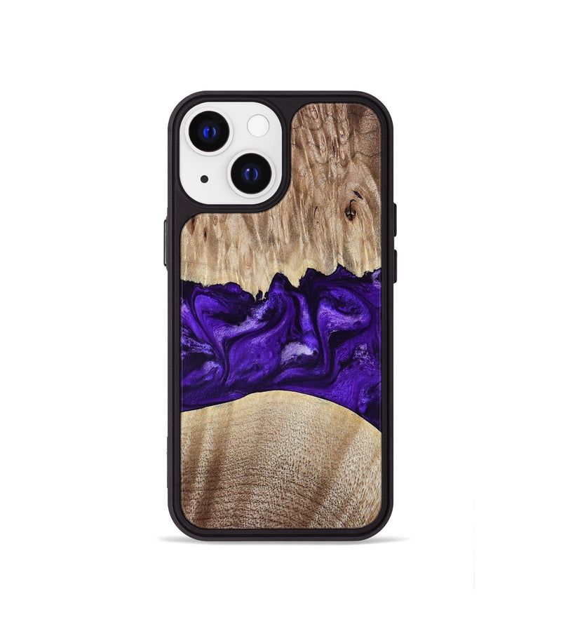 iPhone 13 mini Wood Phone Case - Kameron (Purple, 799634)