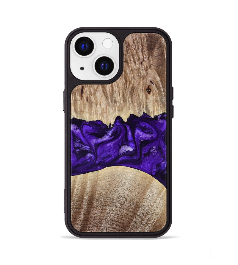 iPhone 13 Wood Phone Case - Kameron (Purple, 799634)