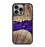 iPhone 15 Pro Max Wood Phone Case - Kameron (Purple, 799634)
