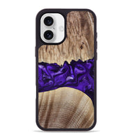 iPhone 16 Plus Wood Phone Case - Kameron (Purple, 799634)