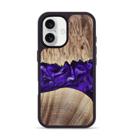 iPhone 17 Wood Phone Case - Kameron (Purple, 799634)