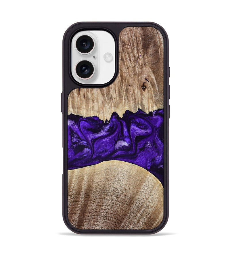 iPhone 17 Wood Phone Case - Kameron (Purple, 799634)