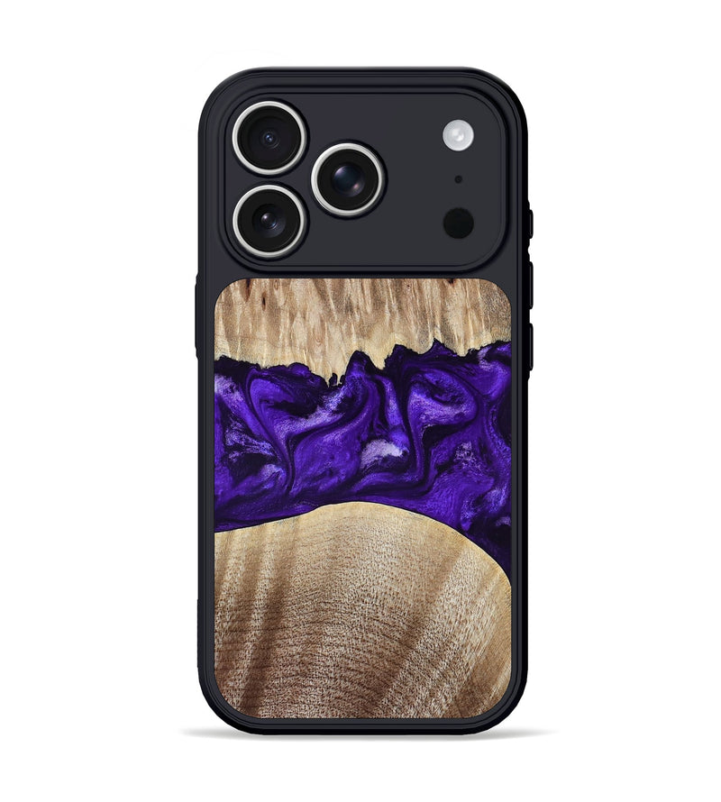 iPhone 17 Pro Wood Phone Case - Kameron (Purple, 799634)