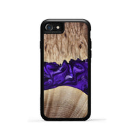 iPhone SE Wood Phone Case - Kameron (Purple, 799634)