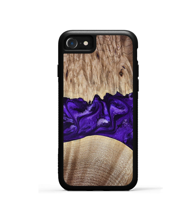 iPhone SE Wood Phone Case - Kameron (Purple, 799634)