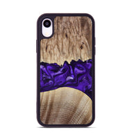 iPhone Xr Wood Phone Case - Kameron (Purple, 799634)