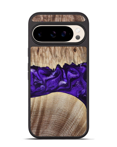 Pixel 10 Wood Phone Case - Kameron (Purple, 799634)