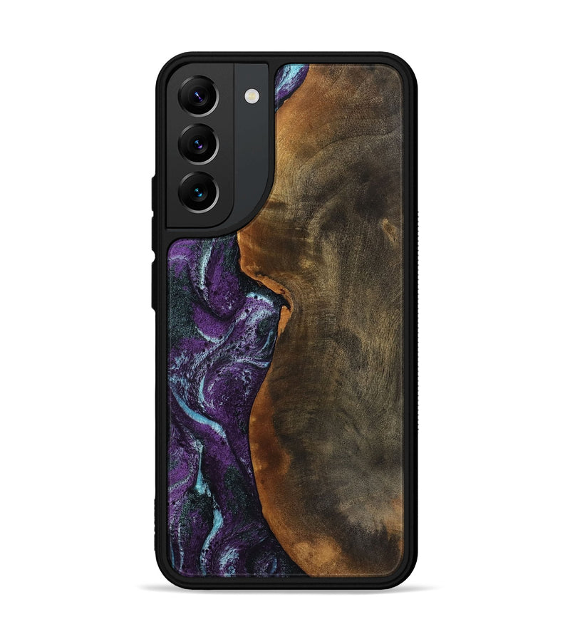 Galaxy S22 Plus Wood Phone Case - Corina (Purple, 799635)