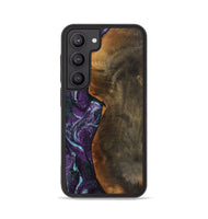 Galaxy S23 Wood Phone Case - Corina (Purple, 799635)