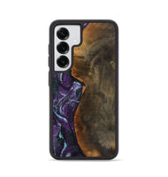 Galaxy S25 Wood Phone Case - Corina (Purple, 799635)