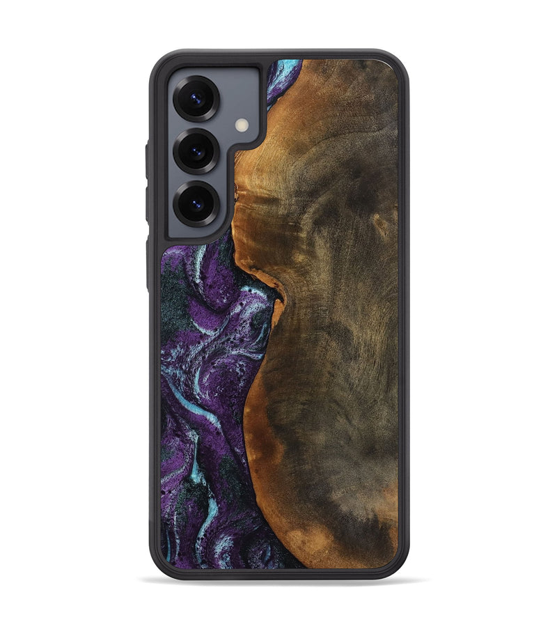 Galaxy S25 Plus Wood Phone Case - Corina (Purple, 799635)