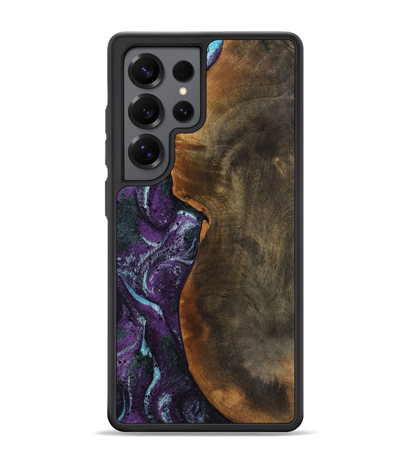 Galaxy S25 Ultra Wood Phone Case - Corina (Purple, 799635)