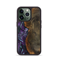 iPhone 13 Pro Wood Phone Case - Corina (Purple, 799635)
