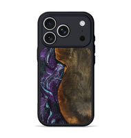iPhone 17 Pro Wood Phone Case - Corina (Purple, 799635)